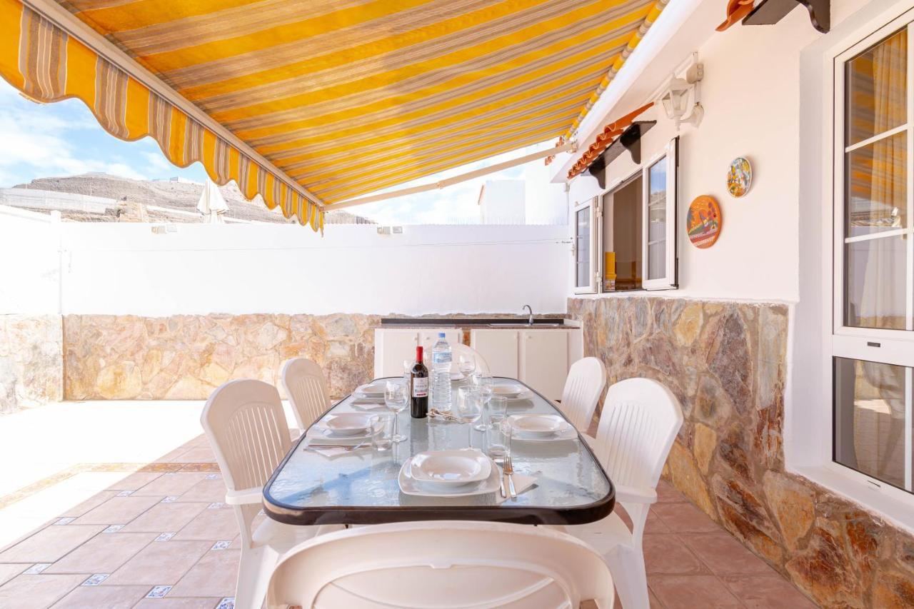 Canarian Holiday Home - Casa Los Caideros Mogan Bagian luar foto