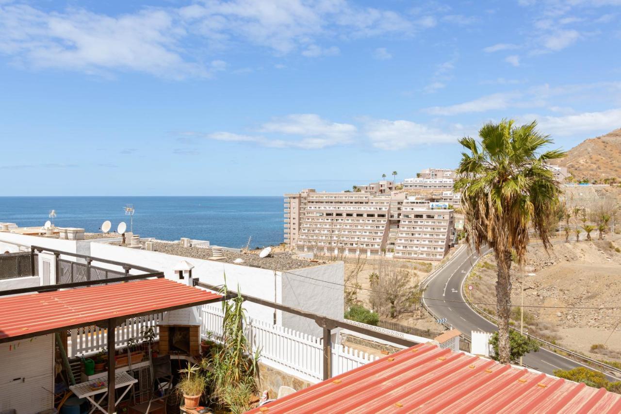 Canarian Holiday Home - Casa Los Caideros Mogan Bagian luar foto